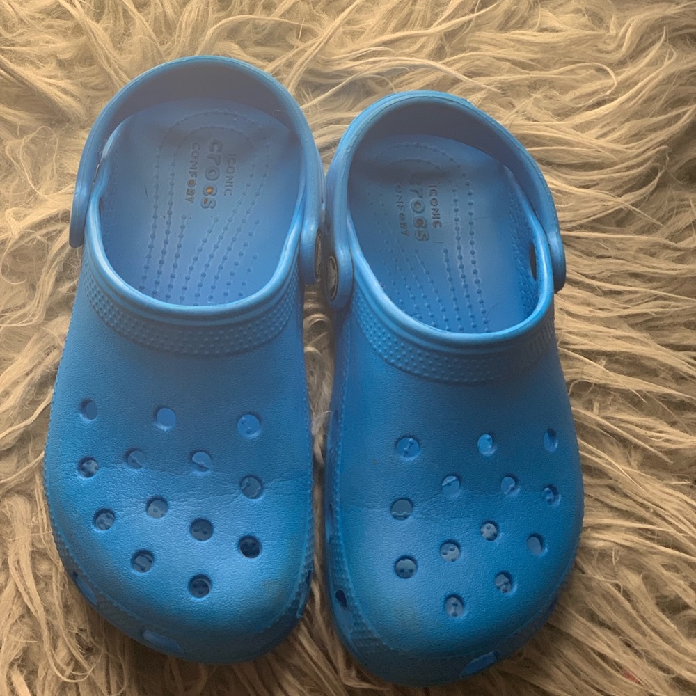 Unisex kids crocs, size 13